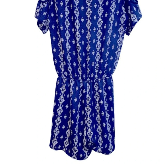 Julia James blue boho romper size medium - Picture 7 of 11
